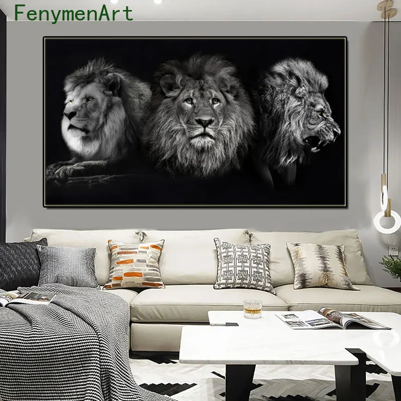 Black White Lions Posters And Prints African Animals Decorative Paintings Modern Wall Art Picture For Living Room Bedroom Decor
Black White Lions Posters And Prints African Animals Decorative Paintings Modern Wall Art Picture For Living Room Bedroom Decor