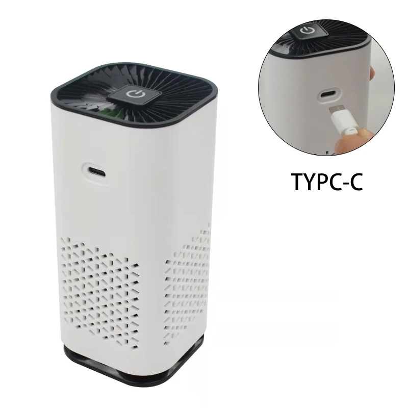 Personal Negative Ion Air Purifier Travel-Sized Car Air Cleaner Car Deodorizer for Removing Smoke, Pet Dander, Odors A0NC
Personal Negative Ion Air Purifier Travel-Sized Car Air Cleaner Car Deodorizer for Removing Smoke, Pet Dander, Odors A0NC