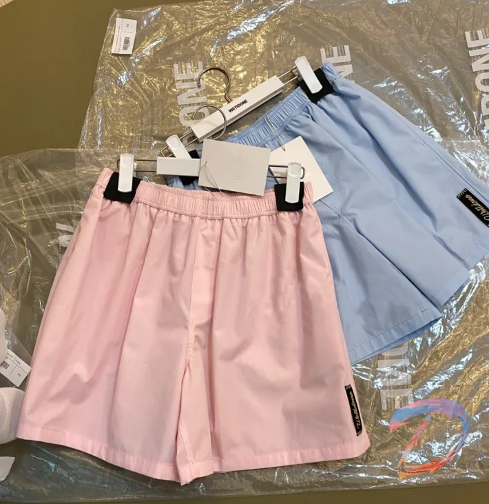Oversize WE11DONE Shorts High Quality Embroidery Logo Candy Color Shorts Men Women Welldone Loose Wide-leg Pants Casual Shorts
Oversize WE11DONE Shorts High Quality Embroidery Logo Candy Color Shorts Men Women Welldone Loose Wide-leg Pants Casual Shorts