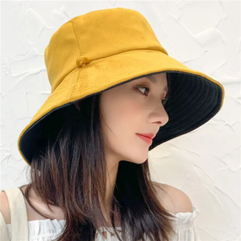 Fashion Casual Sun Bucket Hat Wide Brim Foldable Anti-Uv Flat Fisherman Cap Summer Women's Cap Comfortable Panama Female Hat
Fashion Casual Sun Bucket Hat Wide Brim Foldable Anti-Uv Flat Fisherman Cap Summer Women's Cap Comfortable Panama Female Hat