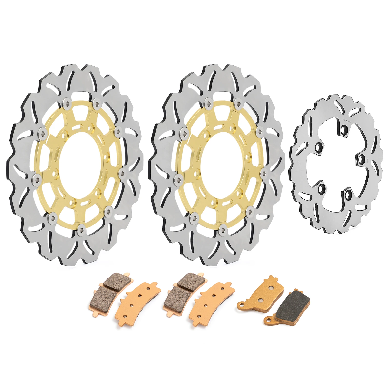 BIKINGBOY Front Rear Brake Discs Disks Rotors Pads For Suzuki GSXR 600 2011-2019 GSXR 750 2011-2017 GSXR 1000 2012-2015
BIKINGBOY Front Rear Brake Discs Disks Rotors Pads For Suzuki GSXR 600 2011-2019 GSXR 750 2011-2017 GSXR 1000 2012-2015