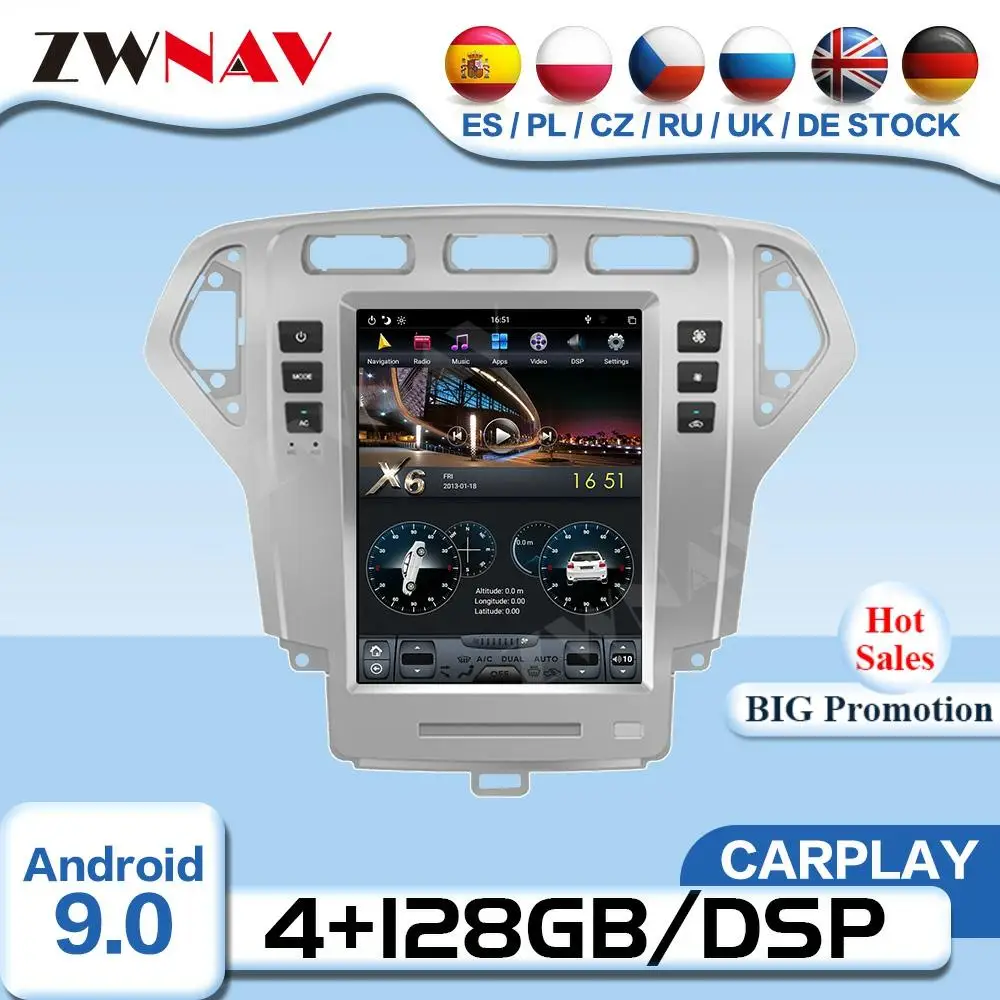 Carplay Tesla Screen Android For Ford Fusion Mondeo 2007 2008 2009 2010 GPS Navi Multimedia Radio Receiver Audio Stereo Headunit
Carplay Tesla Screen Android For Ford Fusion Mondeo 2007 2008 2009 2010 GPS Navi Multimedia Radio Receiver Audio Stereo Headunit