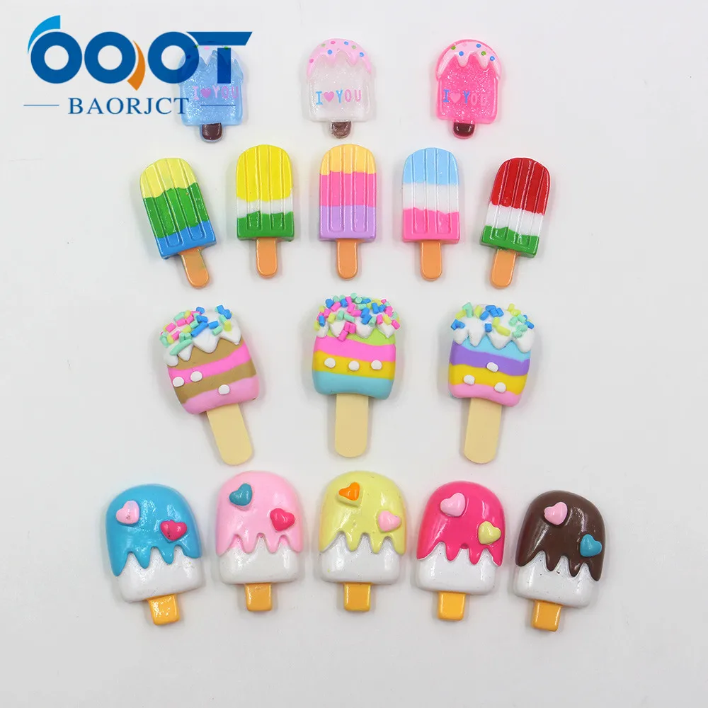 OOOT BAORJCT 20312 5 10 шт. 28 мм * 12 разные цвета мультяшный леденец декоративные украшения