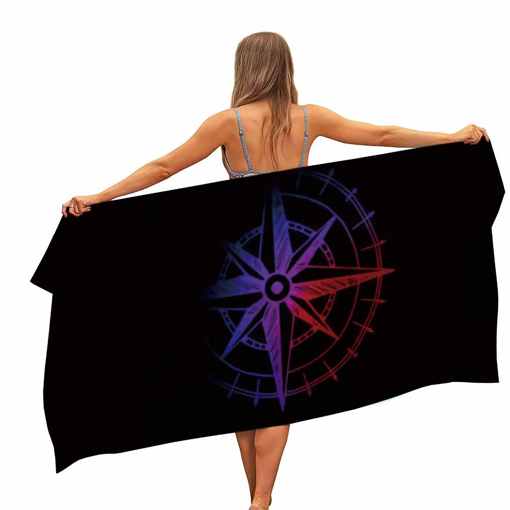 HELENGILI Compass Arrow Microfiber Pool Beach Towel Portable Quick Fast Dry Sand Outdoor Travel Swim Blanket Thin Yoga Mat
HELENGILI Compass Arrow Microfiber Pool Beach Towel Portable Quick Fast Dry Sand Outdoor Travel Swim Blanket Thin Yoga Mat