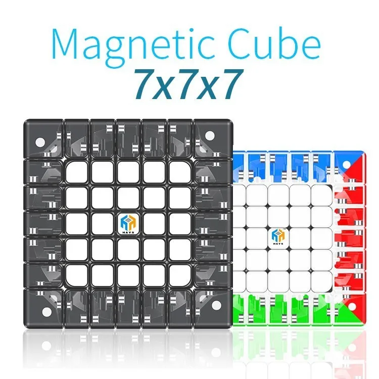 Магнитный куб Yuxin Hays 7x7x7 Магическая скорость 7x7 Оригинальный Куб профессиональный
