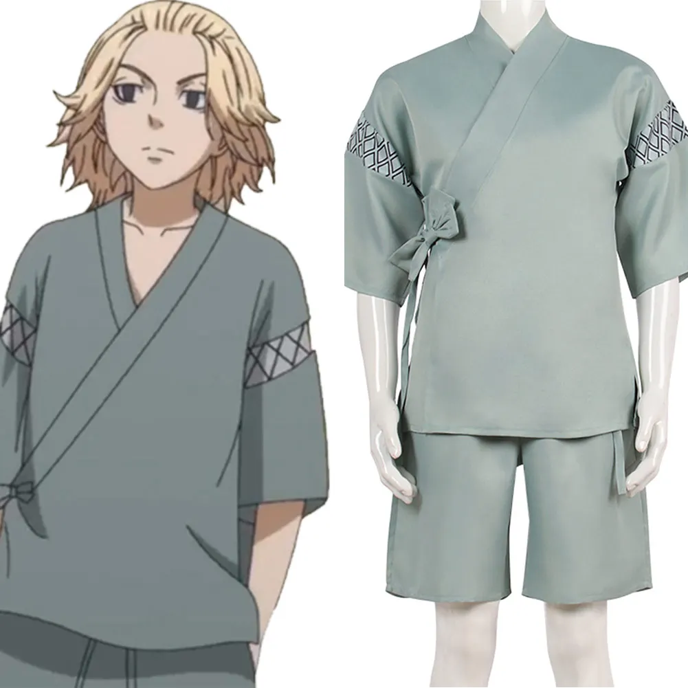 Anime Tokyo Revengers MANJIRO SANO Cosplay Costume Solid Kimono Yukata Bathrobe Pajamas Outfits
Anime Tokyo Revengers MANJIRO SANO Cosplay Costume Solid Kimono Yukata Bathrobe Pajamas Outfits