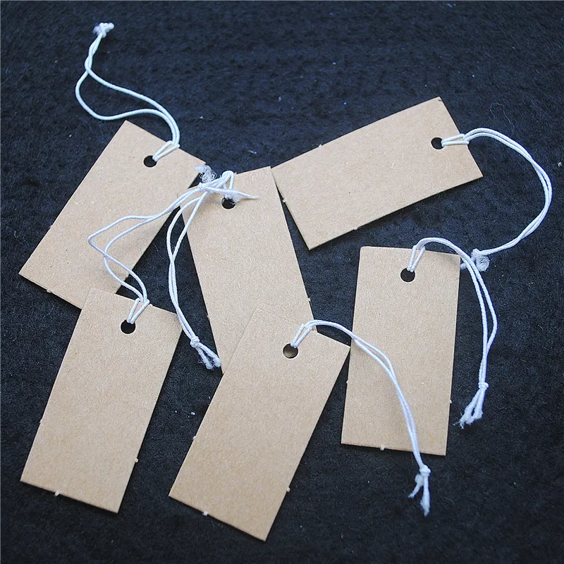 1000PCS Brown Paper Tags 20x40MM Price Labels Good Quality For Merchandise Selling Marks Hanging For YOUR STORE
1000PCS Brown Paper Tags 20x40MM Price Labels Good Quality For Merchandise Selling Marks Hanging For YOUR STORE