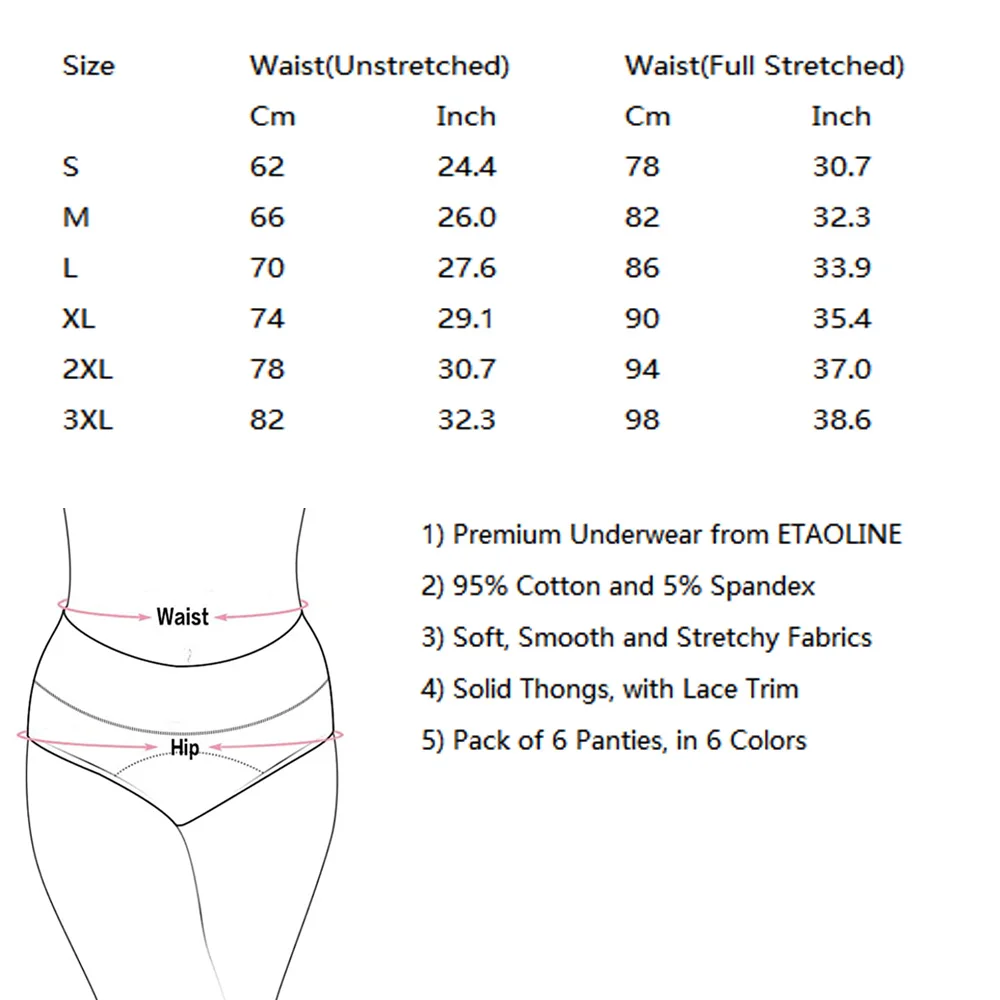6Pcs/Lot Womens Underwear Cotton Fashion Panties Briefs Sexy Lingerie S-XXL 
6Pcs/Lot Womens Underwear Cotton Fashion Panties Briefs Sexy Lingerie S-XXL