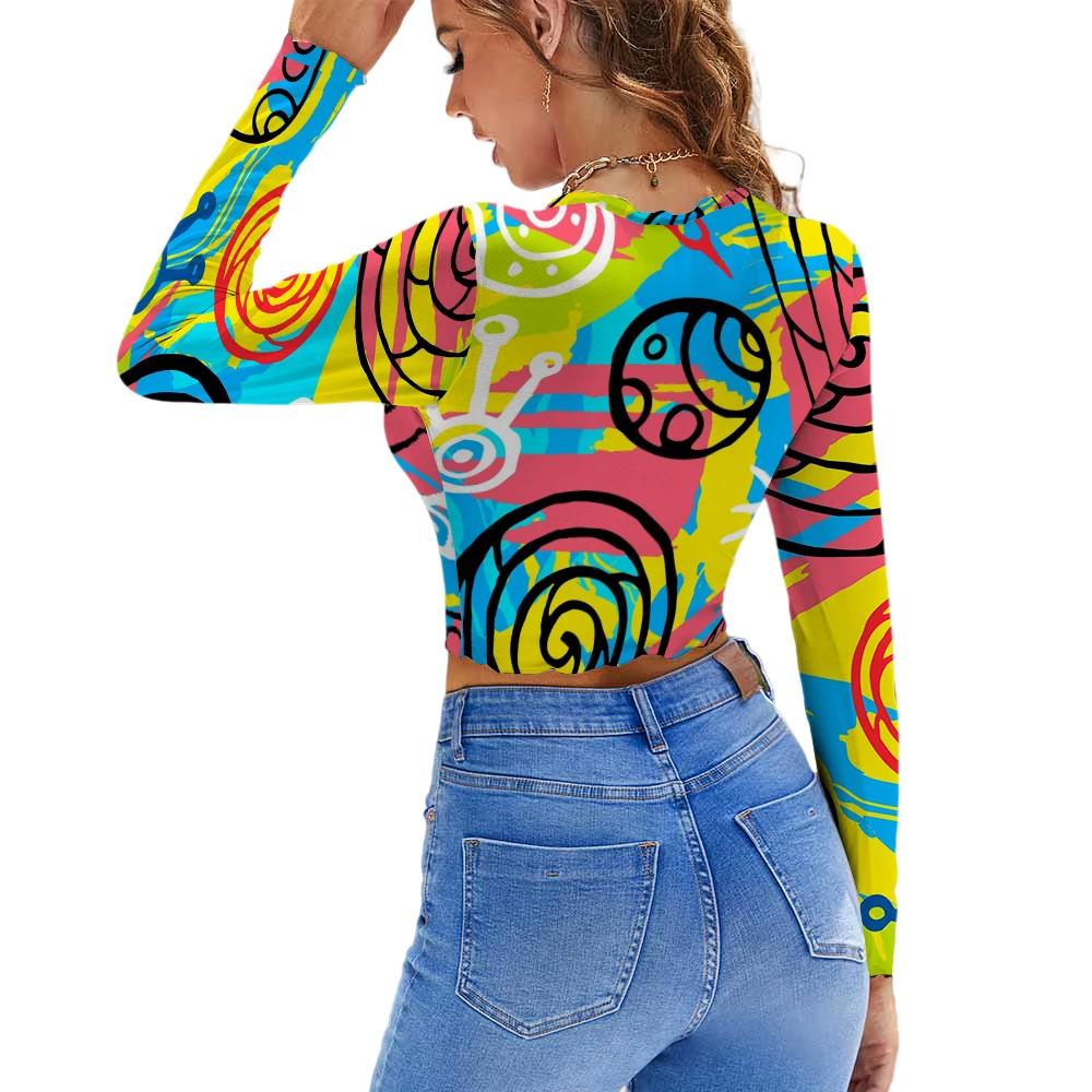 Print Sexy T-shirts Women Long Sleeve Autumn Crop Tops Slim Femme Y2K Top Tie dye Tees Clothes Harajuku Graphic Tees Streetwear
Print Sexy T-shirts Women Long Sleeve Autumn Crop Tops Slim Femme Y2K Top Tie dye Tees Clothes Harajuku Graphic Tees Streetwear
