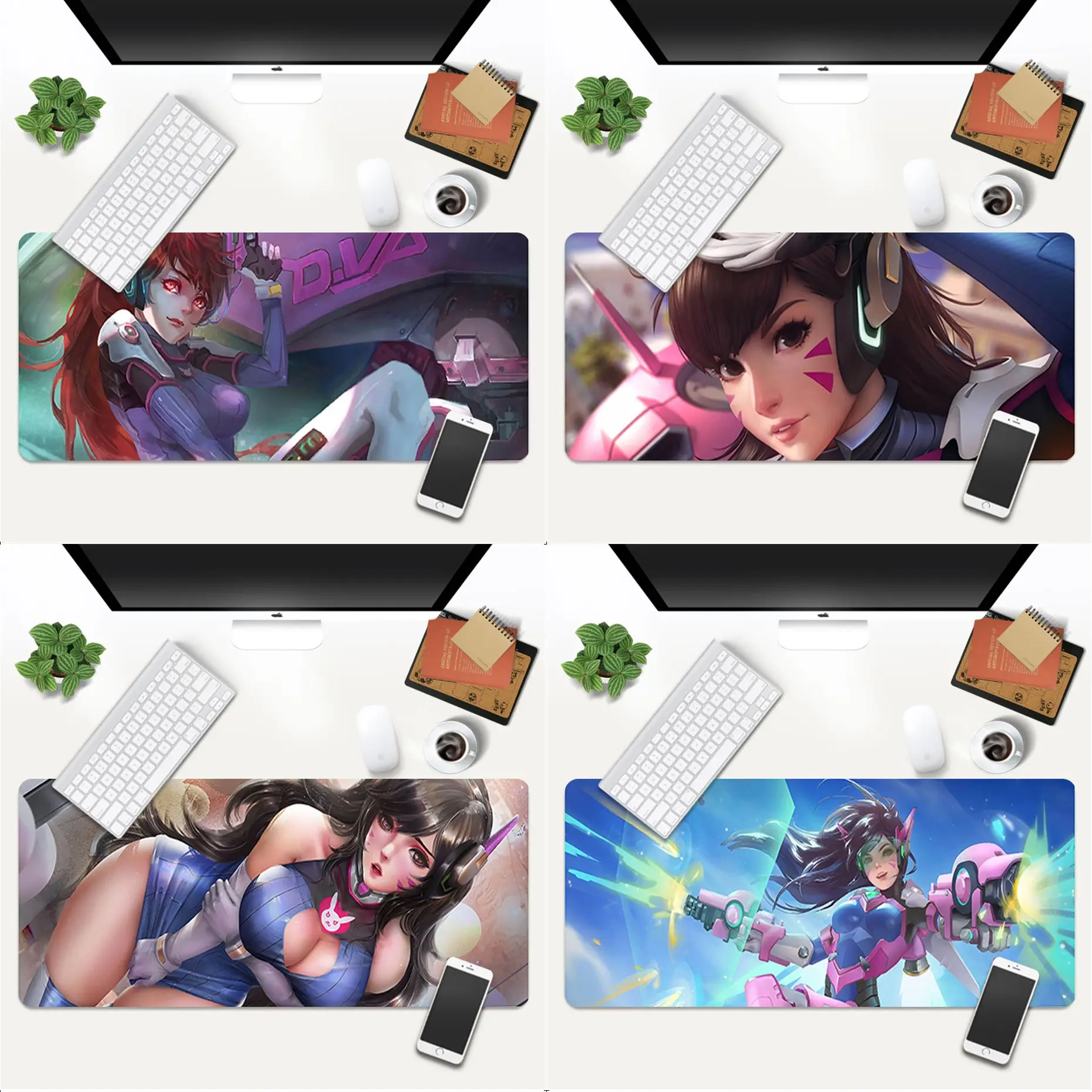 New Design d.va girl Lock Edge Speed Control Laptop Keyboard Mat Gaming Mouse Pad Large Deak Mat 700x300mm for overwatch/cs go
New Design d.va girl Lock Edge Speed Control Laptop Keyboard Mat Gaming Mouse Pad Large Deak Mat 700x300mm for overwatch/cs go
