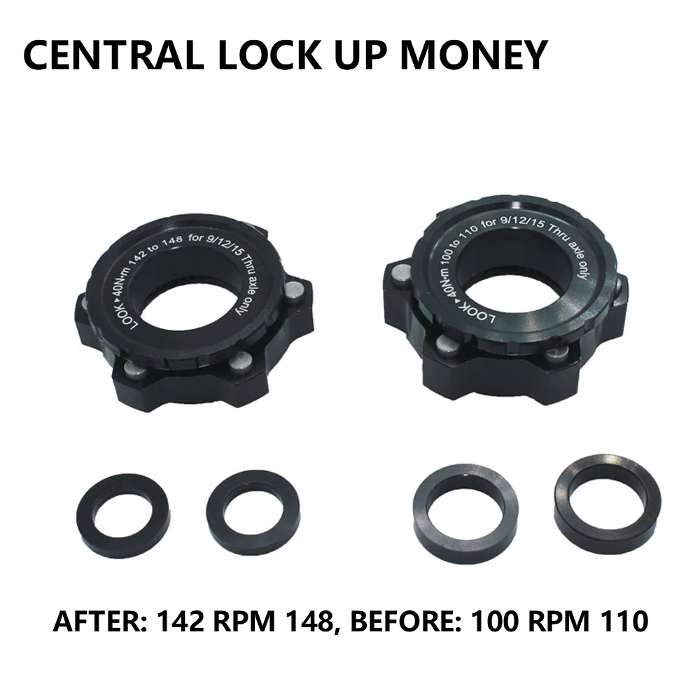 Centerlock to 6-hole Adapter, Center Lock conversion 6 hole Brake Disc, Center Lock for 6 Bolt 15X100 15X110, 12X142 12X148
Centerlock to 6-hole Adapter, Center Lock conversion 6 hole Brake Disc, Center Lock for 6 Bolt 15X100 15X110, 12X142 12X148