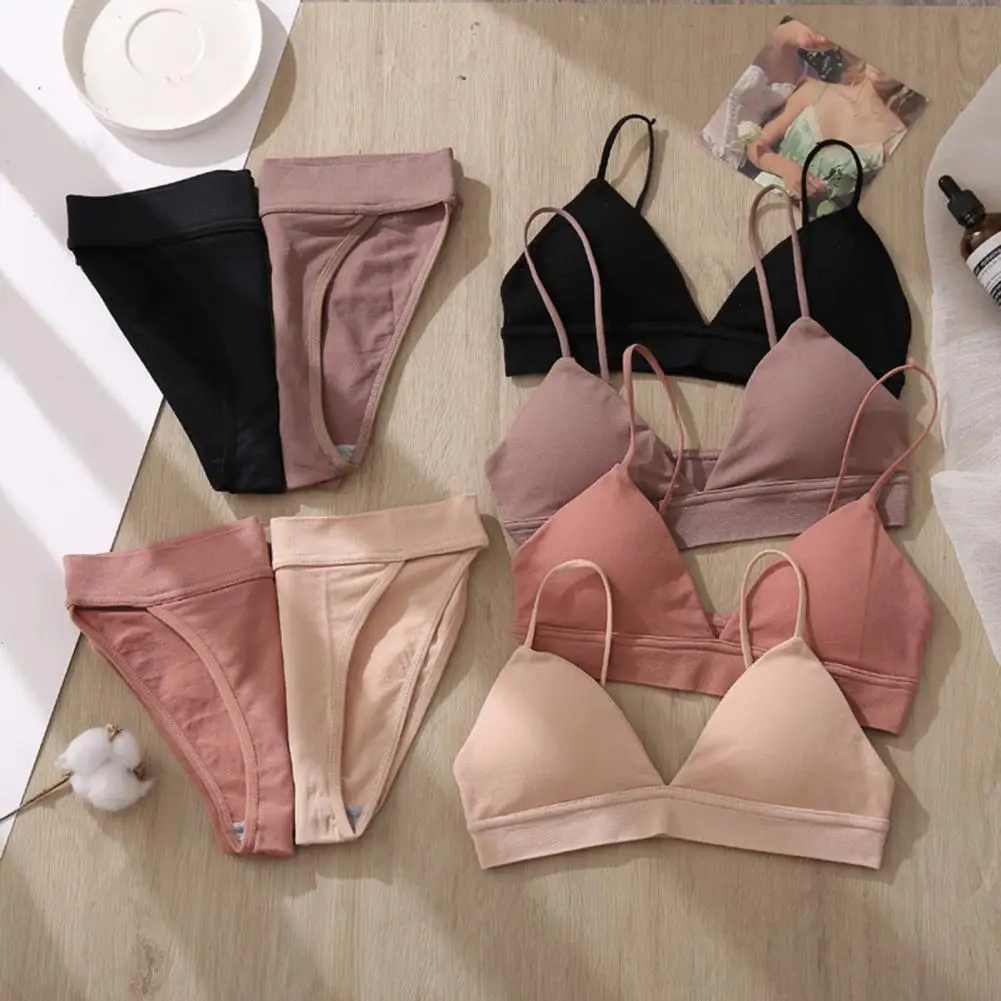 Women‘s Seamless Underwear Adjustable Comfortable Cotton Beige Bra Matching Panty Sexy Push Up Bra Bralette Panty Briefs Set
Women‘s Seamless Underwear Adjustable Comfortable Cotton Beige Bra Matching Panty Sexy Push Up Bra Bralette Panty Briefs Set
