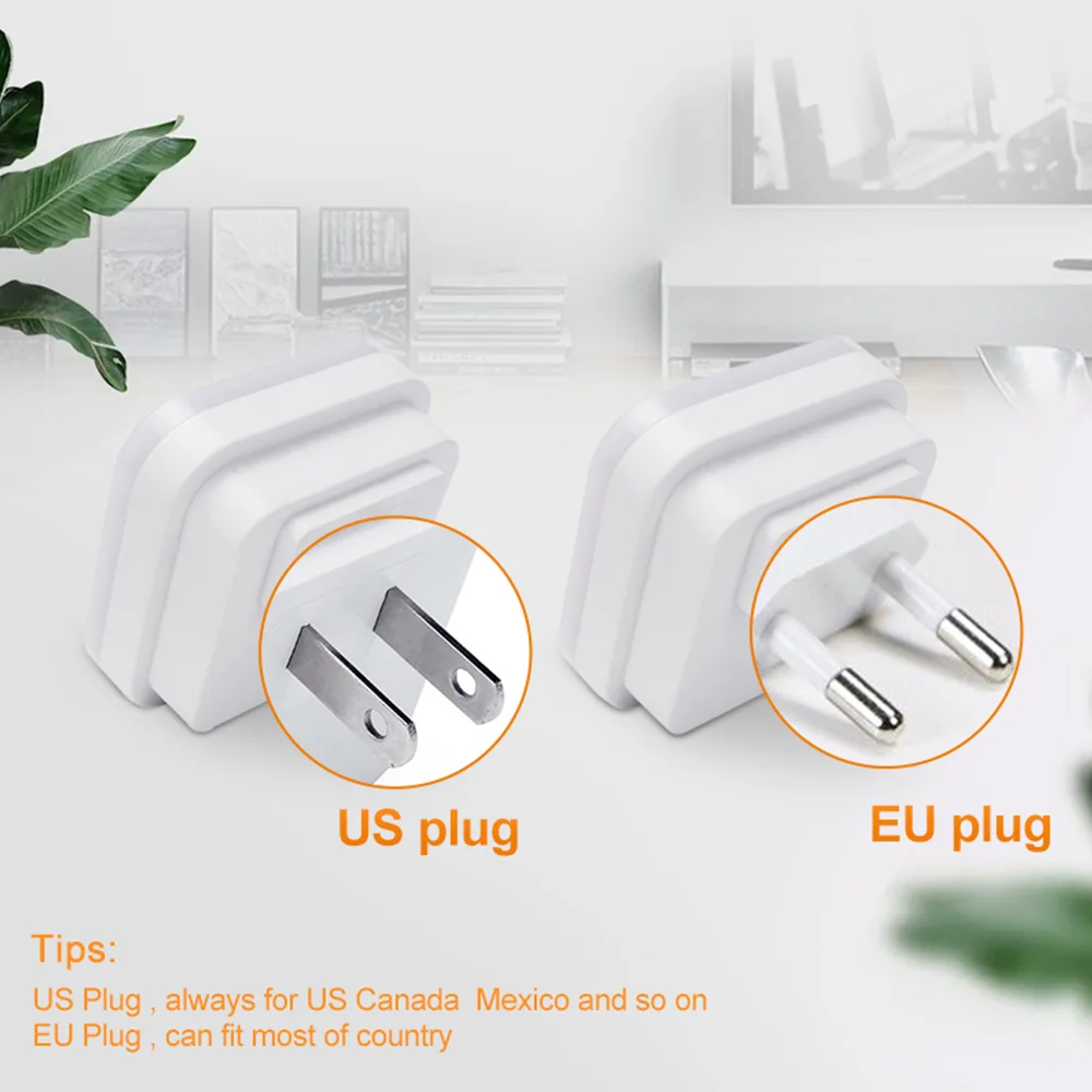 2pcs LED Night Lights Sensor Control Bedroom Bedside Light Energy Saving Sensor Lamp Nightlight for Children Kids EU US Plug
2pcs LED Night Lights Sensor Control Bedroom Bedside Light Energy Saving Sensor Lamp Nightlight for Children Kids EU US Plug