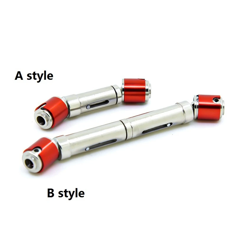 Metal CVD Drive Shaft 63-74mm 105-133mm for 1/10 RC Rock Crawler Axial SCX10 90021 90028 RC4WD D90 Parts Accessories
Metal CVD Drive Shaft 63-74mm 105-133mm for 1/10 RC Rock Crawler Axial SCX10 90021 90028 RC4WD D90 Parts Accessories