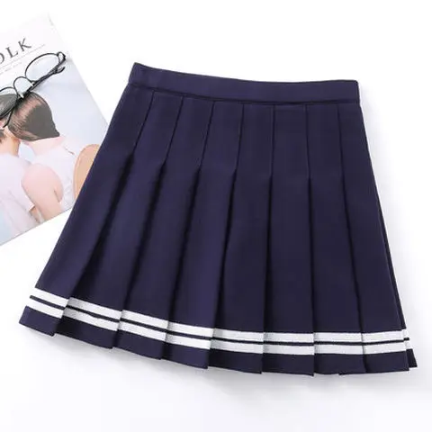 Summer Women Skirt 2020 High Waist Stitching Student Pleated Skirts Women Cute Sweet Girls Dance Mini Skirt Gothic Y2k Skirt
Summer Women Skirt 2020 High Waist Stitching Student Pleated Skirts Women Cute Sweet Girls Dance Mini Skirt Gothic Y2k Skirt