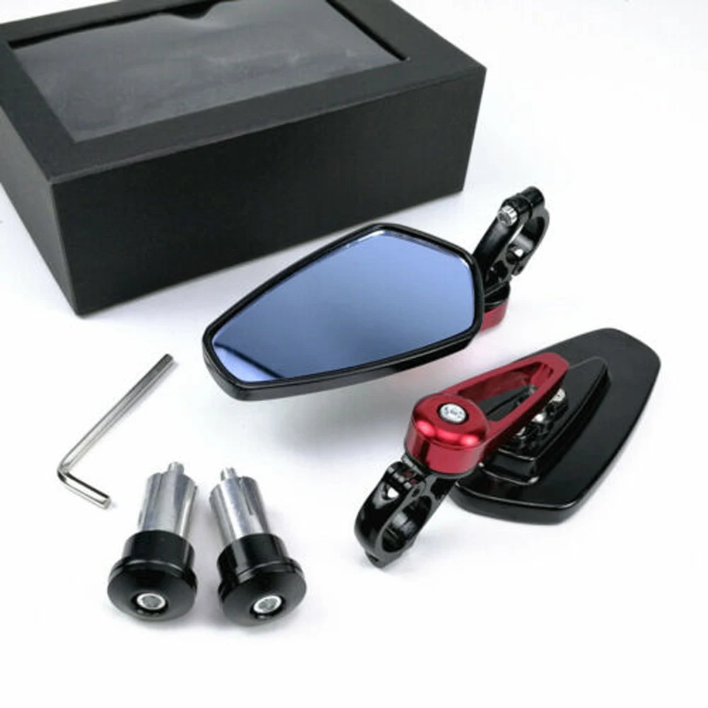 1 Pair 7/8 "22mm Motorcycle Aluminum Bar End Rearview Mirrors Universal Motorcycle Handlebar Rearview Mirrors
1 Pair 7/8 "22mm Motorcycle Aluminum Bar End Rearview Mirrors Universal Motorcycle Handlebar Rearview Mirrors