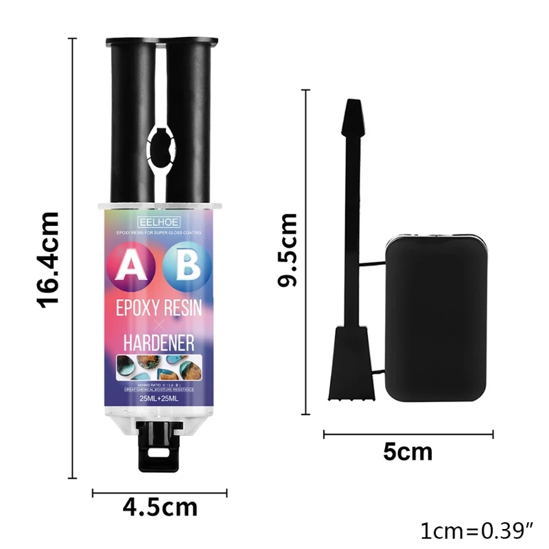 HXBA 1 Set Clear AB Crystal Glue Non-toxic Resin Epoxy Glue for Resin Jewelry Making
HXBA 1 Set Clear AB Crystal Glue Non-toxic Resin Epoxy Glue for Resin Jewelry Making