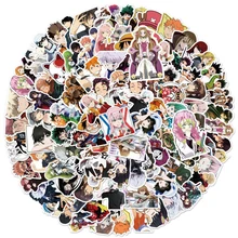 10/30/50PCS Anime Collection/Volleyball Boy/Spell Return/Demon Slayer/Notebook Skateboard Graffiti Cartoon Sticker Wholesale