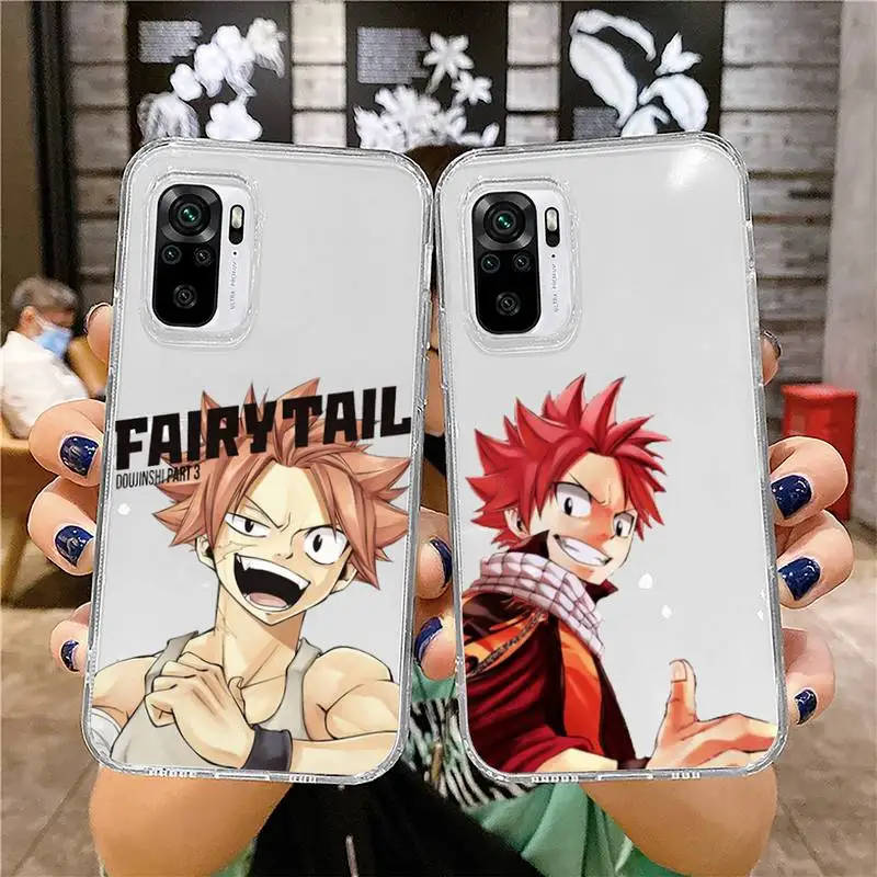 Anime Fairy Tail Phone Case Transparent for Xiaomi mi 10T Poco F3 X3 M3 Redmi Note 11 8 9 9S 10 Pro
Anime Fairy Tail Phone Case Transparent for Xiaomi mi 10T Poco F3 X3 M3 Redmi Note 11 8 9 9S 10 Pro