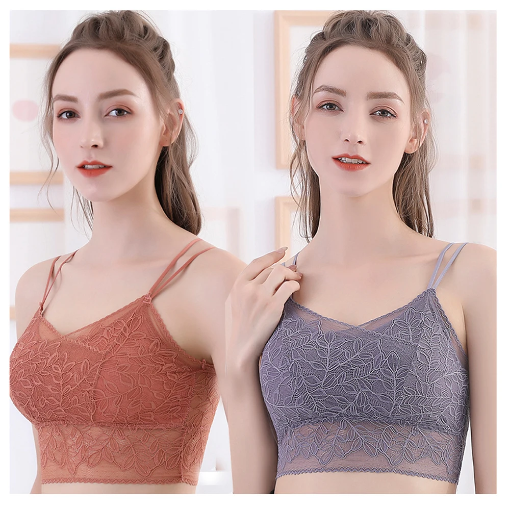 Women's Tube Top Lingerie Femme Sexy Lace Wireless Bras Beauty Cross Backless Sleep Tops Push Up Underwear Vest For Ladies
Women's Tube Top Lingerie Femme Sexy Lace Wireless Bras Beauty Cross Backless Sleep Tops Push Up Underwear Vest For Ladies
