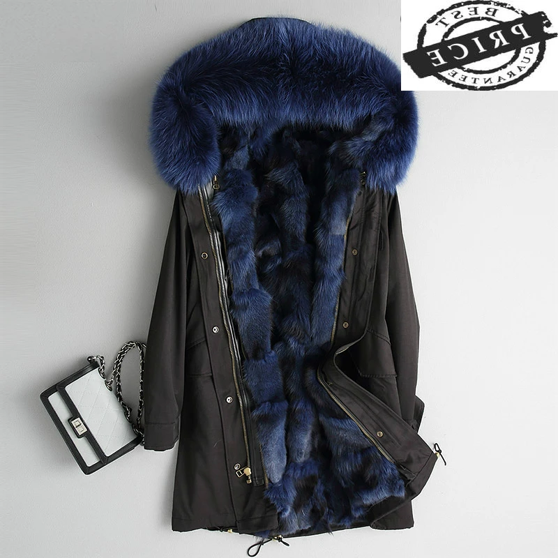Winter Jacket Women Parka Real Fur Natural Fox Fur Liner Thick Warm Coat Female Raccoon Fur Collar Clothes 2021 LWL1261
Winter Jacket Women Parka Real Fur Natural Fox Fur Liner Thick Warm Coat Female Raccoon Fur Collar Clothes 2021 LWL1261