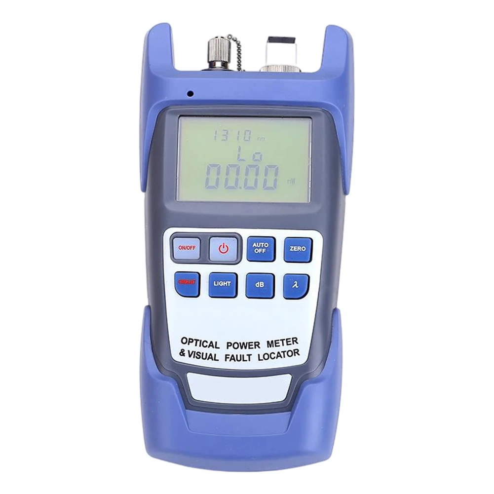 Optical Power Meter Fiber Optical Power Meter With FC/SC Connector 5KM Visual Fault Locator 1mW Fiber Light Tester Equipment
Optical Power Meter Fiber Optical Power Meter With FC/SC Connector 5KM Visual Fault Locator 1mW Fiber Light Tester Equipment