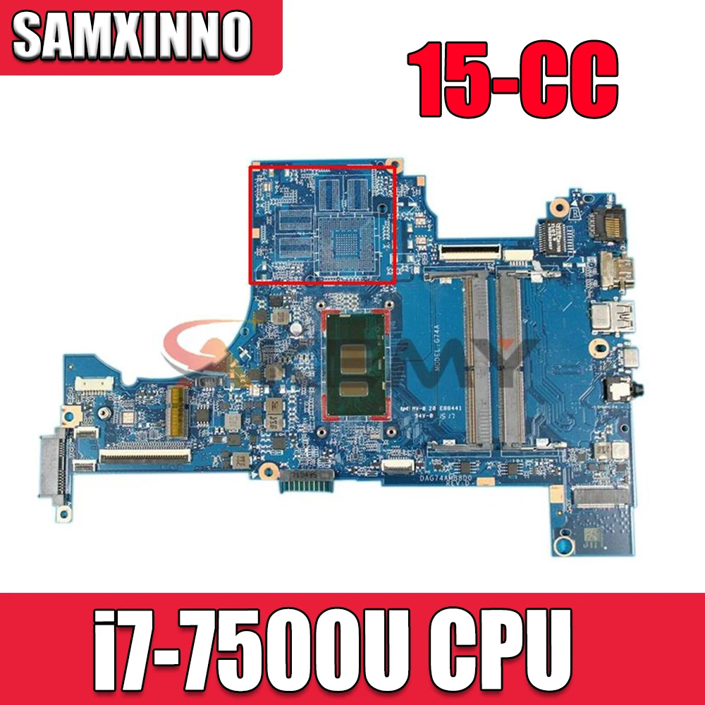 Материнская плата 926274-601 UMA DAG74AMB8D0 w/ i7-7500U для HP 15-CC 15T-CC 15-CC050WM
Материнская плата 926274-601 UMA DAG74AMB8D0 w/ i7-7500U для HP 15-CC 15T-CC 15-CC050WM
