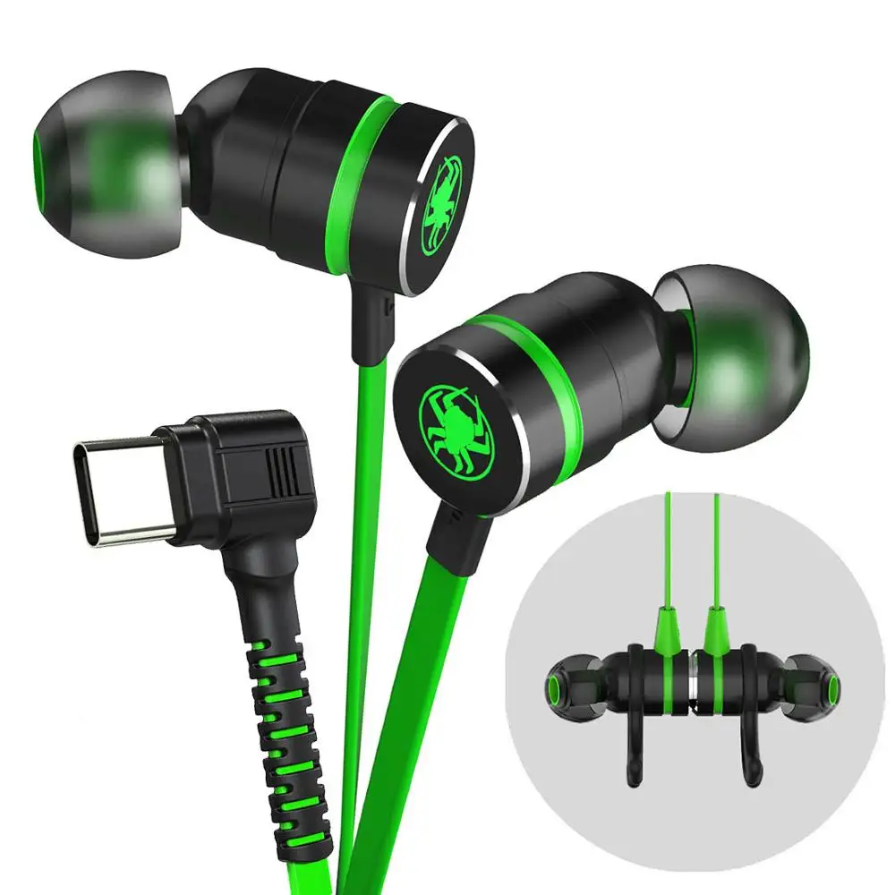 Gaming headphones TYPE C G20 hammerhead Bass earphones with mic Gaming Headset for PUBG gamer Play 2.2M wired Earphone for phone
Gaming headphones TYPE C G20 hammerhead Bass earphones with mic Gaming Headset for PUBG gamer Play 2.2M wired Earphone for phone