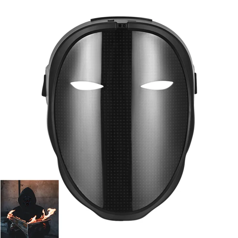 LED Light Up Mask Induction Switch LED Mask With Bluetooth App Control 45 Animations 70 Pictures DIY Patterns/Texts
LED Light Up Mask Induction Switch LED Mask With Bluetooth App Control 45 Animations 70 Pictures DIY Patterns/Texts