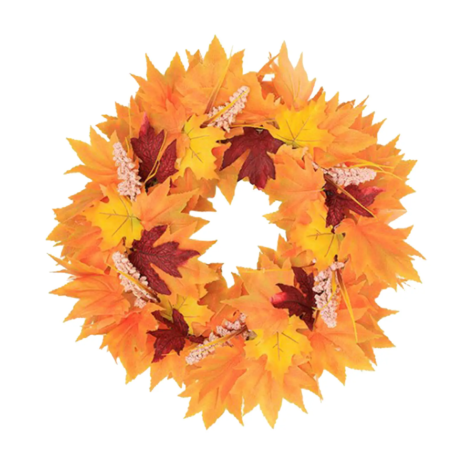 Artificial Door Maple Leaves Wreath, Door Hanging Garland Pendant, Wedding Home Living Room Door Decor
Artificial Door Maple Leaves Wreath, Door Hanging Garland Pendant, Wedding Home Living Room Door Decor
