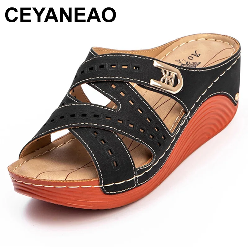 Сандалии CEYANEAO женские на платформе, ортопедические босоножки на танкетке, повседневная Вулканизированная резиновая подошва, Zandalia, на лето
Сандалии CEYANEAO женские на платформе, ортопедические босоножки на танкетке, повседневная Вулканизированная резиновая подошва, Zandalia, на лето