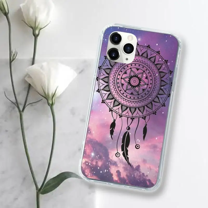 Dream catcher watercolor Phone Case Transparent for iPhone 11 12 mini pro XS MAX 8 7 6 6S Plus X 5S SE 2020 XR
Dream catcher watercolor Phone Case Transparent for iPhone 11 12 mini pro XS MAX 8 7 6 6S Plus X 5S SE 2020 XR