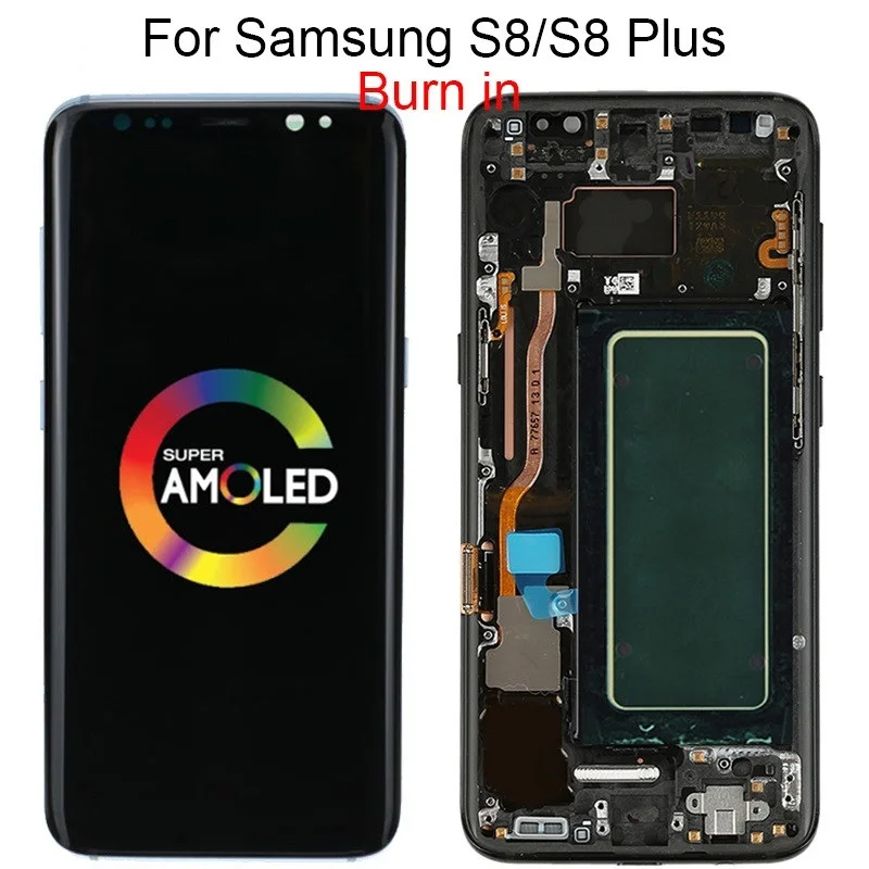 HSYK Perfect Original For Samsung Galaxy S8 LCD With Frame Super Amoled G950F G950U Touch Screen S8 Plus G955F G955U Touch
HSYK Perfect Original For Samsung Galaxy S8 LCD With Frame Super Amoled G950F G950U Touch Screen S8 Plus G955F G955U Touch