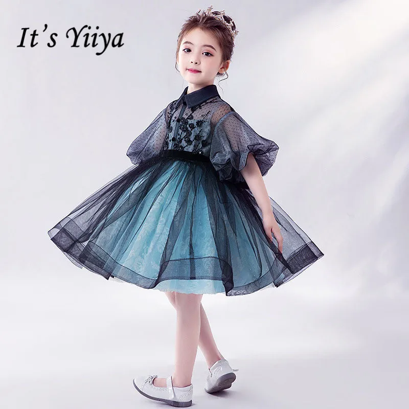 Фото Детское платье для причастия It's Yiiya B016 вечерние платья - купить