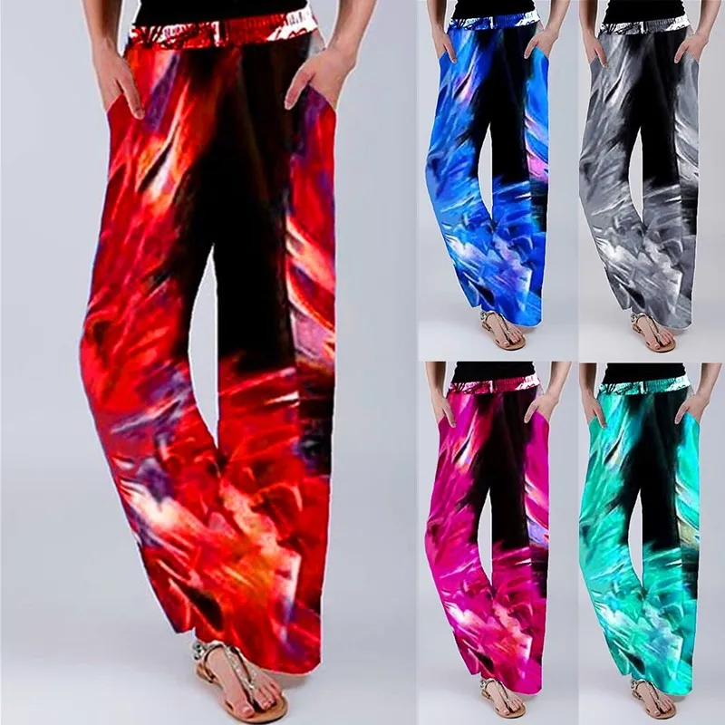 Tie-dye Print Plus Size Palazzo Joggers Women Pants Female Sports Trousers Pants For Women Pocket Women Pants Sweatpants Baggy
Tie-dye Print Plus Size Palazzo Joggers Women Pants Female Sports Trousers Pants For Women Pocket Women Pants Sweatpants Baggy