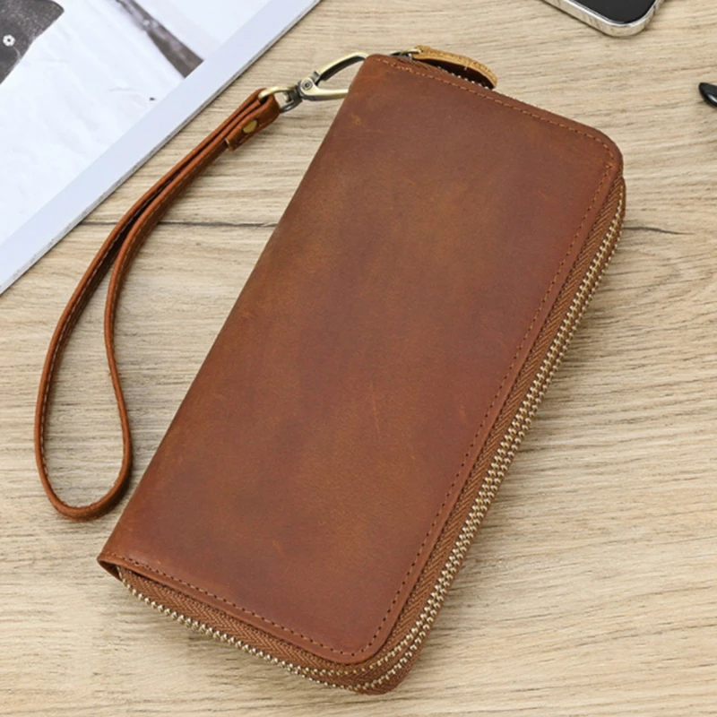 Male Business Long Wallets Zipper New Fashion Leather Card Holder Classic Purse Zipper Wallet For Men
Male Business Long Wallets Zipper New Fashion Leather Card Holder Classic Purse Zipper Wallet For Men