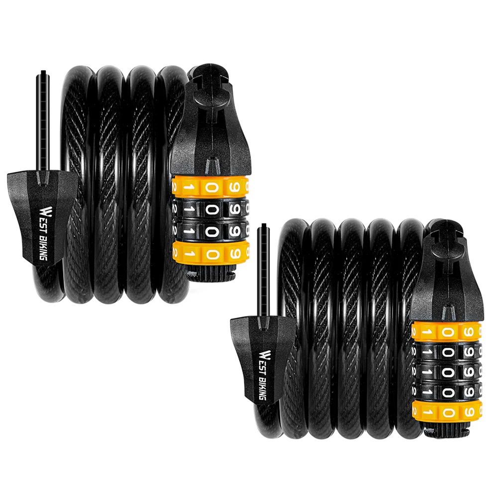 Bike Lock Cable Anti Theft Security Coiling Bicycle Lock Keyless Password Cable Lock MTB Road Bike Motorcycle Cycling Lock
Bike Lock Cable Anti Theft Security Coiling Bicycle Lock Keyless Password Cable Lock MTB Road Bike Motorcycle Cycling Lock