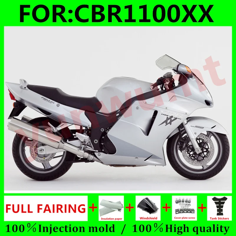 NEW Motorcycle Fairings for Honda Cbr1100XX CBR 1100 XX 1998 CBR1100 Bodywork 1996 - 2005 BLACKBIRD 1998 fairing set white grey
NEW Motorcycle Fairings for Honda Cbr1100XX CBR 1100 XX 1998 CBR1100 Bodywork 1996 - 2005 BLACKBIRD 1998 fairing set white grey