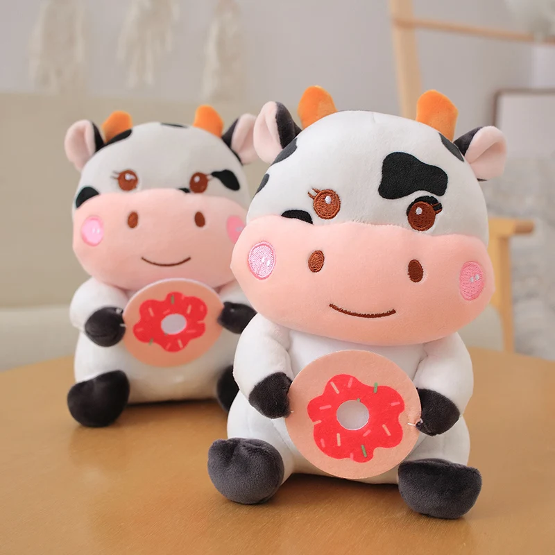 20CM Lovely Smile Donut Cow Soft Plush Stuffed Toy Doll Cartoon Animal Cattle Cow Bull Kid Girl Christmas Birthday Present Gift
20CM Lovely Smile Donut Cow Soft Plush Stuffed Toy Doll Cartoon Animal Cattle Cow Bull Kid Girl Christmas Birthday Present Gift