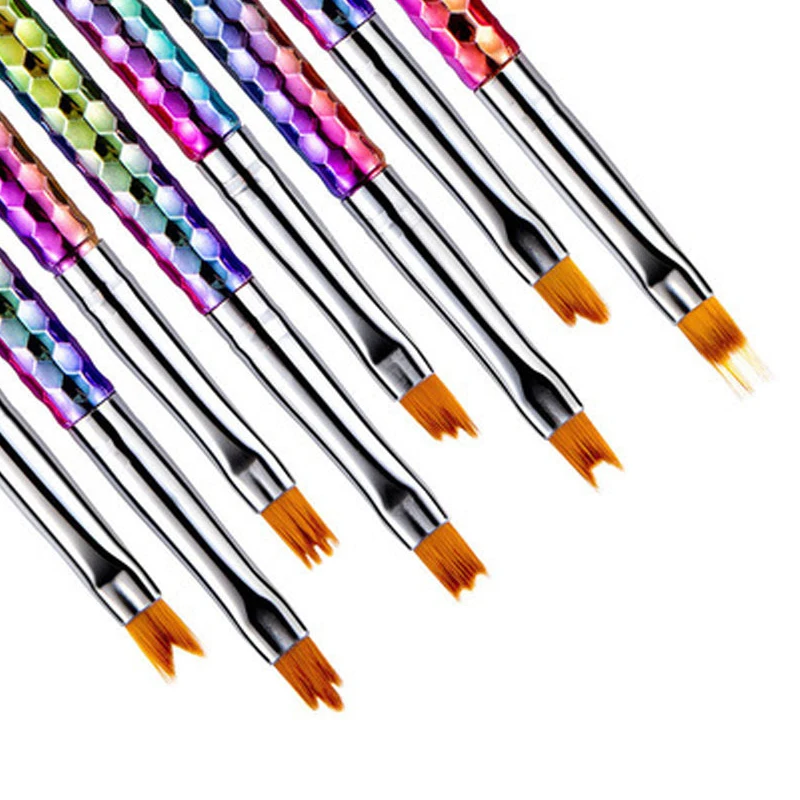 8 Pcs/Set Gradient French Gel UV Shading Pen Nail Art Brush Painting Drawing Carving Tips Acrylic Polish Design Manicure Tools
8 Pcs/Set Gradient French Gel UV Shading Pen Nail Art Brush Painting Drawing Carving Tips Acrylic Polish Design Manicure Tools