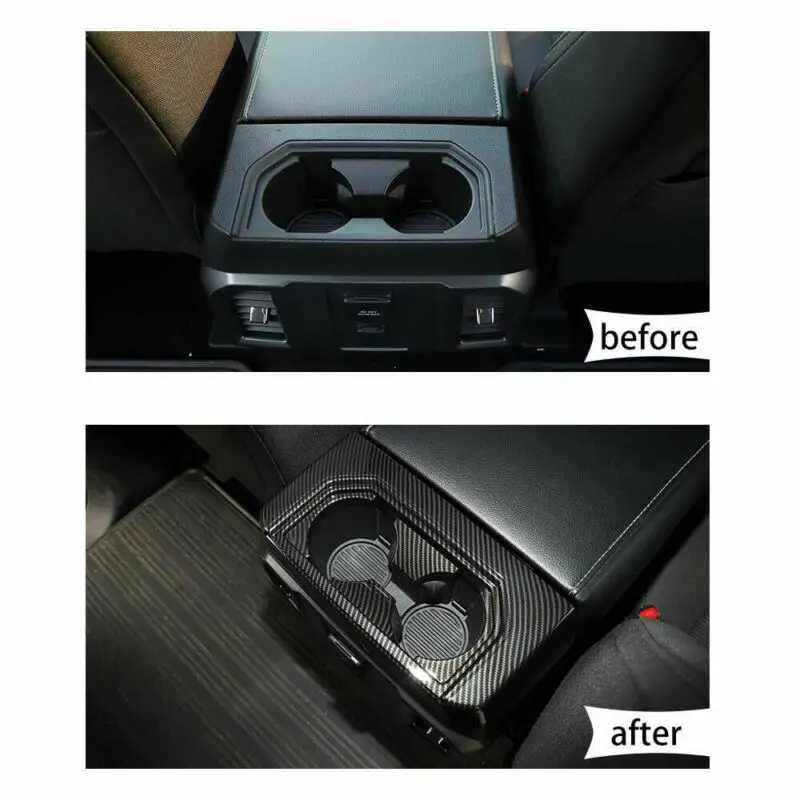 For Ford F-150 F150 2017-20 Car Cup Holder Cover Trim Rear Frame Accessory Parts
For Ford F-150 F150 2017-20 Car Cup Holder Cover Trim Rear Frame Accessory Parts