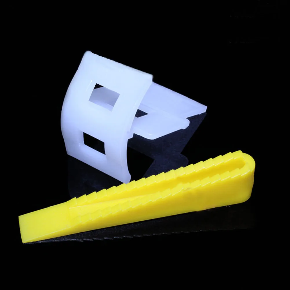 100pcs Yellow Spacers Lippage Wedges Adjustable Tile Leveler White Installation System Clips Construction Plastic
100pcs Yellow Spacers Lippage Wedges Adjustable Tile Leveler White Installation System Clips Construction Plastic