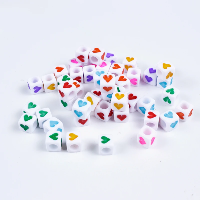 6mm 100-300Pcs Acrylic Beads Mixed White Love Heart Square Shape Beads Loose Beads for Jewelry Making Diy Handmade Accessories
6mm 100-300Pcs Acrylic Beads Mixed White Love Heart Square Shape Beads Loose Beads for Jewelry Making Diy Handmade Accessories