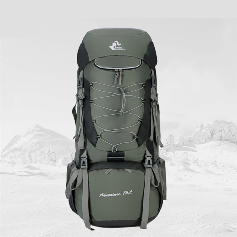 New 75L Large Capacity Climbing Backpack Sport Bag Waterproof Travel Rucksack Camping Hiking Trekking Backpack Molle Outdoor Bag
New 75L Large Capacity Climbing Backpack Sport Bag Waterproof Travel Rucksack Camping Hiking Trekking Backpack Molle Outdoor Bag