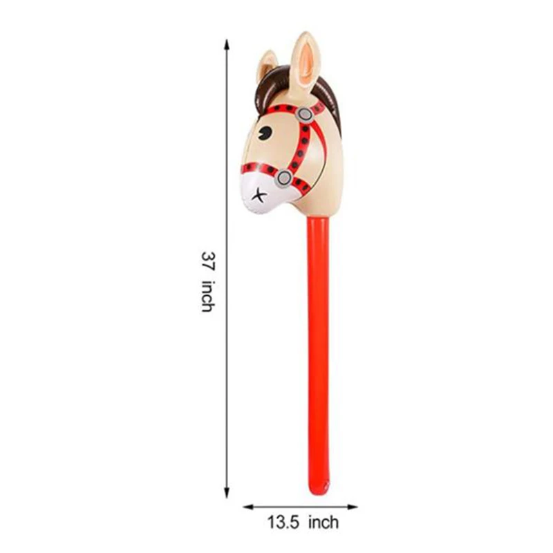 Inflatable Horse Heads Cowgirl Stick PVC Balloon Outdoor Educational Toys For Children Babies Birthday Gifts
Inflatable Horse Heads Cowgirl Stick PVC Balloon Outdoor Educational Toys For Children Babies Birthday Gifts