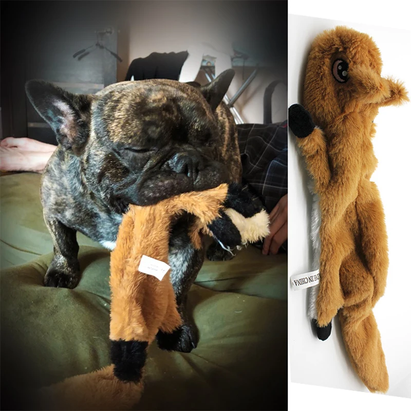 2020 New Dog Toys Plush Squeak Toys Pet Wolf Fox Squirrel Animal Plush Toy Dog Chew Squeaky Whistling Involved Interactive Toy
2020 New Dog Toys Plush Squeak Toys Pet Wolf Fox Squirrel Animal Plush Toy Dog Chew Squeaky Whistling Involved Interactive Toy