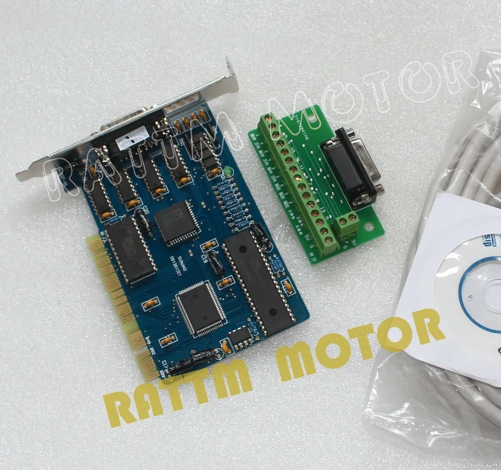 3 Axis NC Studio PCI Motion Ncstudio Control Card Breakout Interface Adapter for CNC Router Engraving Milling machine
3 Axis NC Studio PCI Motion Ncstudio Control Card Breakout Interface Adapter for CNC Router Engraving Milling machine