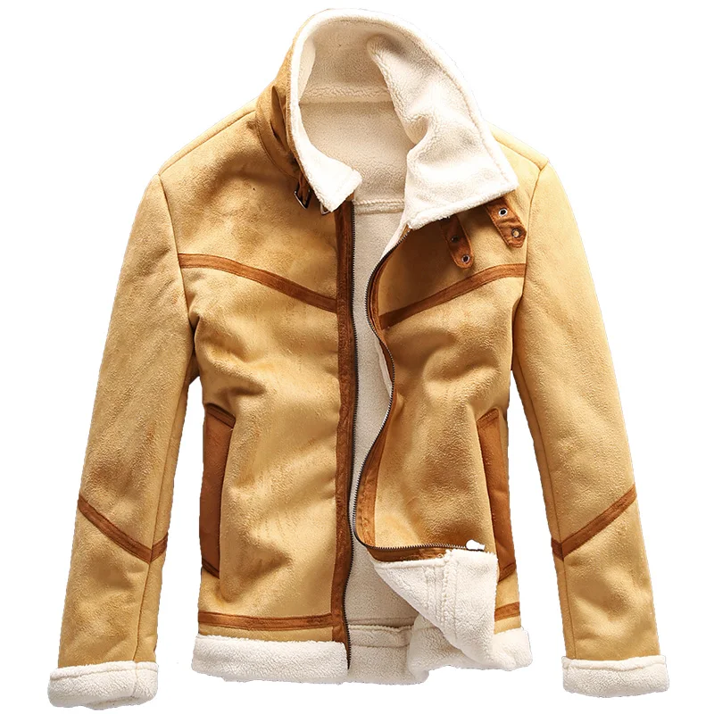 Men Warm Fleece Jackets Coats Fur Collar Winter Casual Jacket Outwear Male Thermal Fashion Thick Jackets Mens Windproof Parkas
Men Warm Fleece Jackets Coats Fur Collar Winter Casual Jacket Outwear Male Thermal Fashion Thick Jackets Mens Windproof Parkas