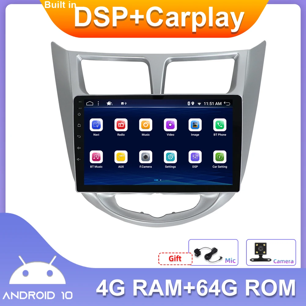 9-дюймовое автомобильное радио Android 10,0 для Hyundai Verna/Solaris Accent 2012-2016 Android 10,0 Carplay Auto Android 10,0 Aux Wifi DAB OBD USB
9-дюймовое автомобильное радио Android 10,0 для Hyundai Verna/Solaris Accent 2012-2016 Android 10,0 Carplay Auto Android 10,0 Aux Wifi DAB OBD USB