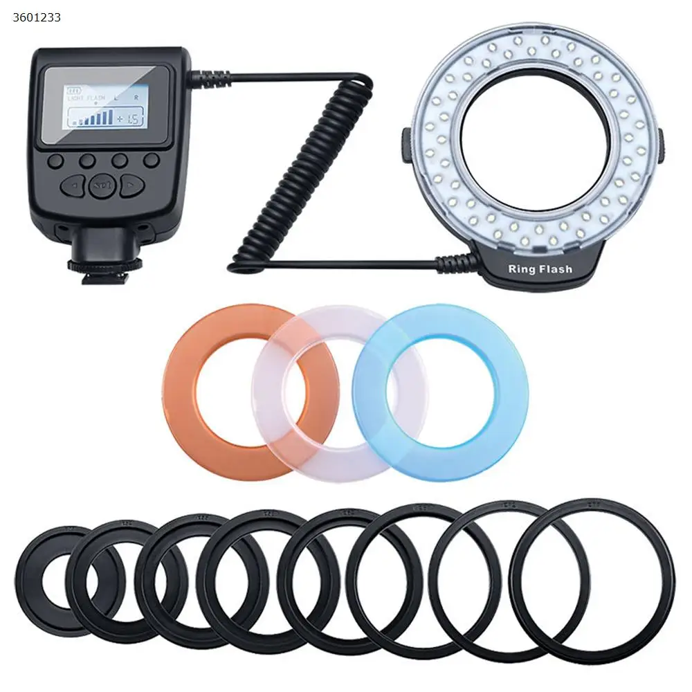 LED Ring Flash Light Speedlight For DSLR Cameras Shot Flash Ring Fill light
LED Ring Flash Light Speedlight For DSLR Cameras Shot Flash Ring Fill light
